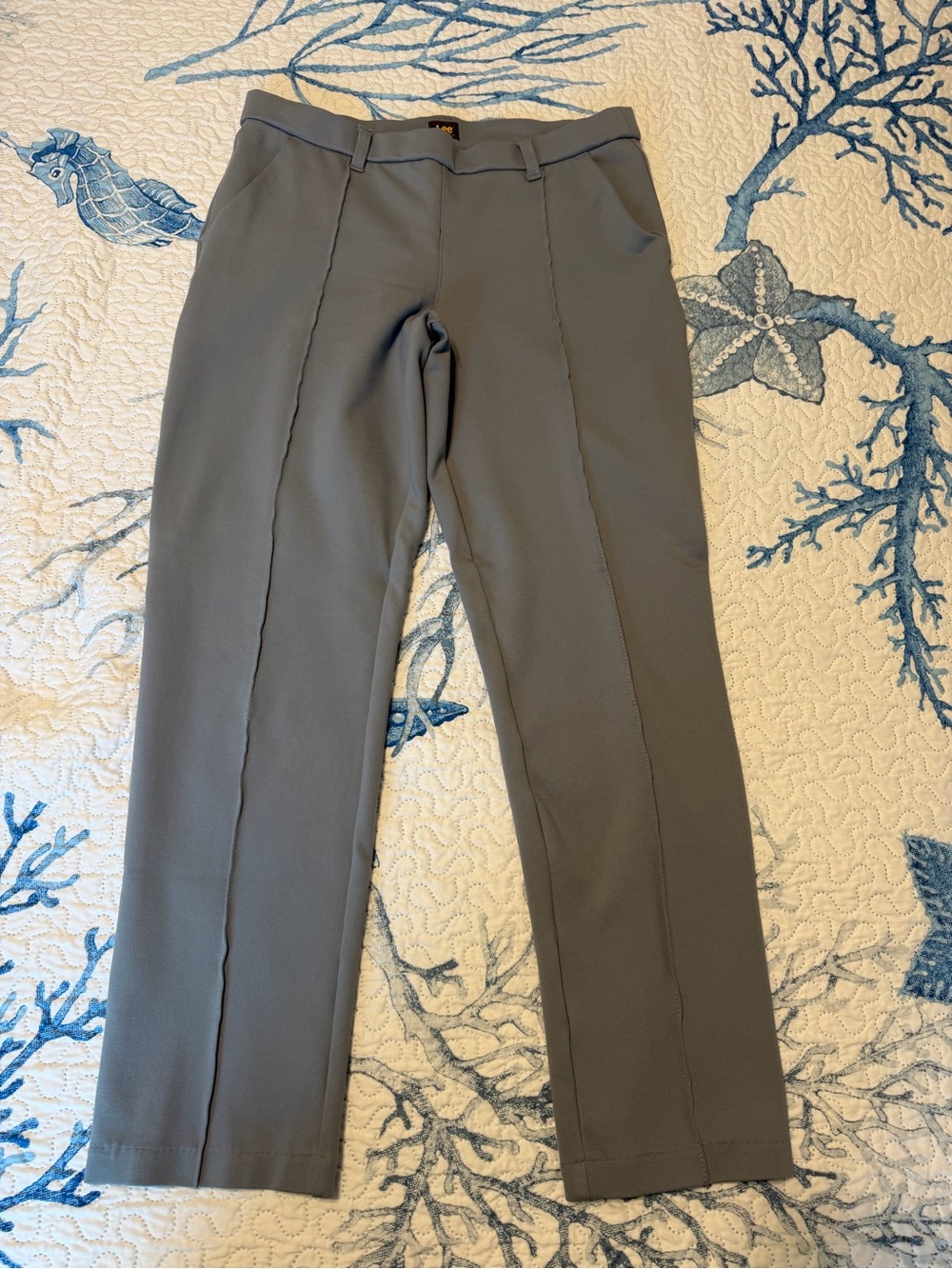 Ladies Lee Front Pleated Pants